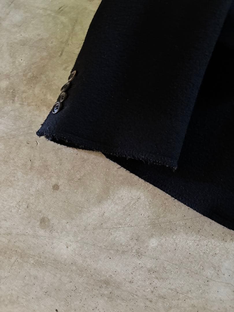 PRADA プラダ イタリア製 メンズ50R テーラードジャケット ブレザー 黒