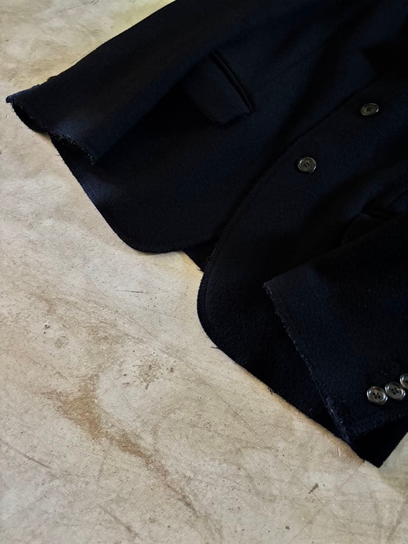 PRADA プラダ イタリア製 メンズ50R テーラードジャケット ブレザー 黒