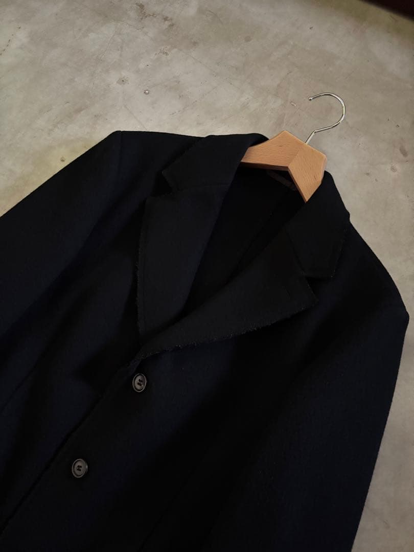 PRADA プラダ イタリア製 メンズ50R テーラードジャケット ブレザー 黒