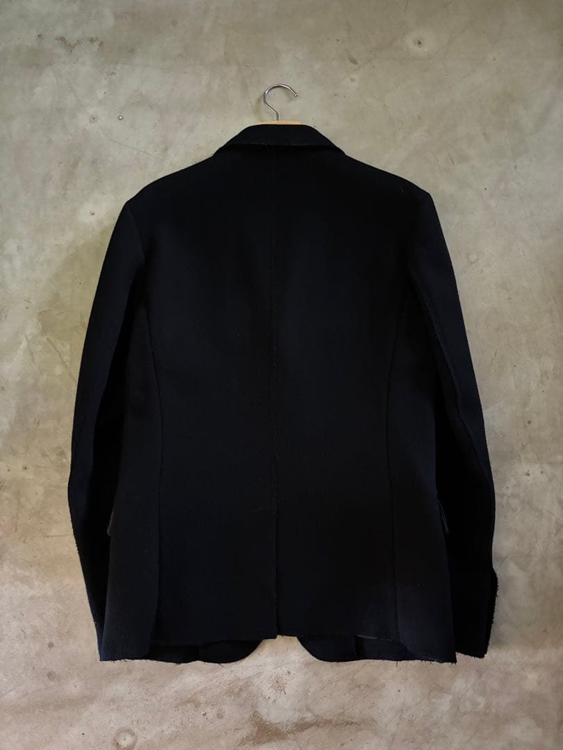 PRADA プラダ イタリア製 メンズ50R テーラードジャケット ブレザー 黒