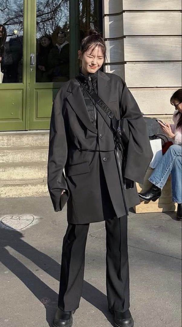 【ゆぅ】stein シュタイン オーバーサイズドロングテーラードジャケット