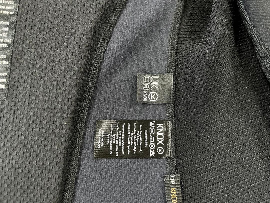 KNOX アクションプロ　ブラック インナープロテクター