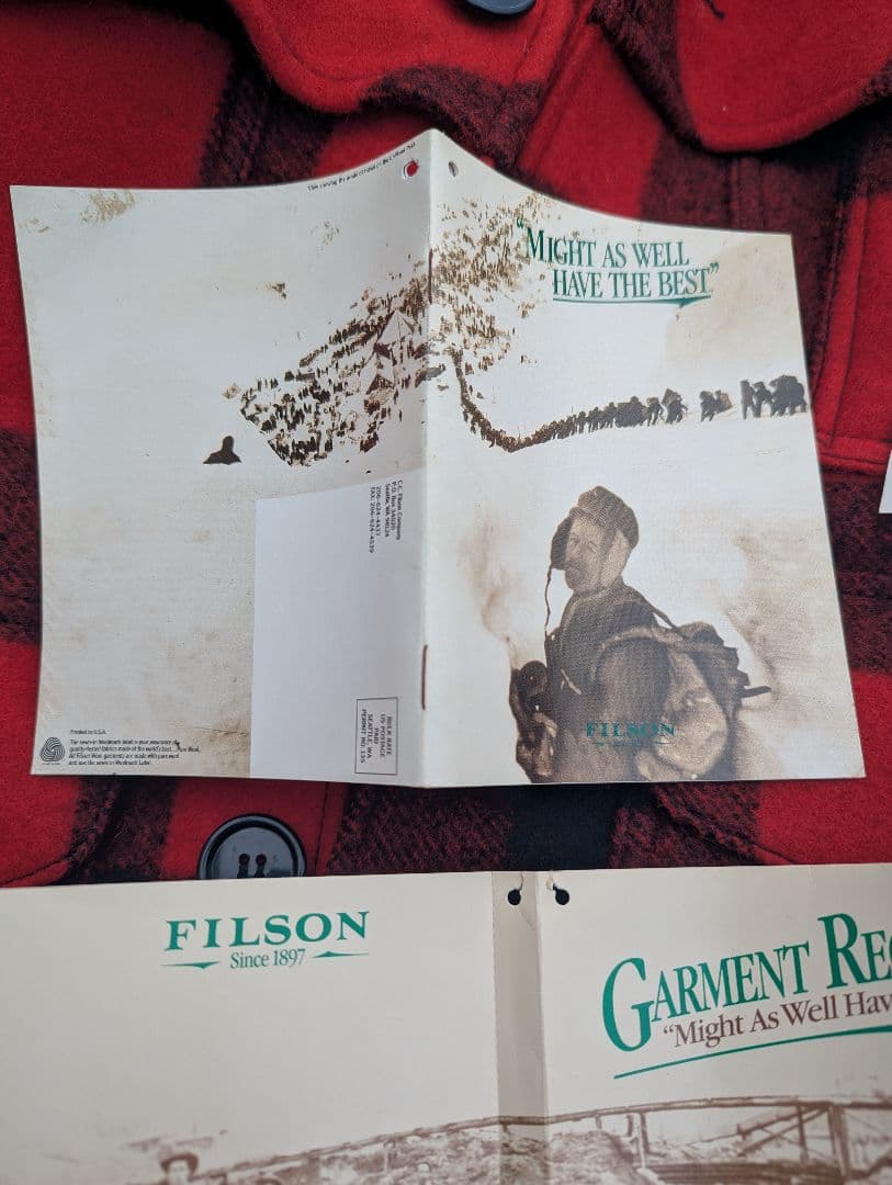 FILSON フィルソン 希少size44 USA製