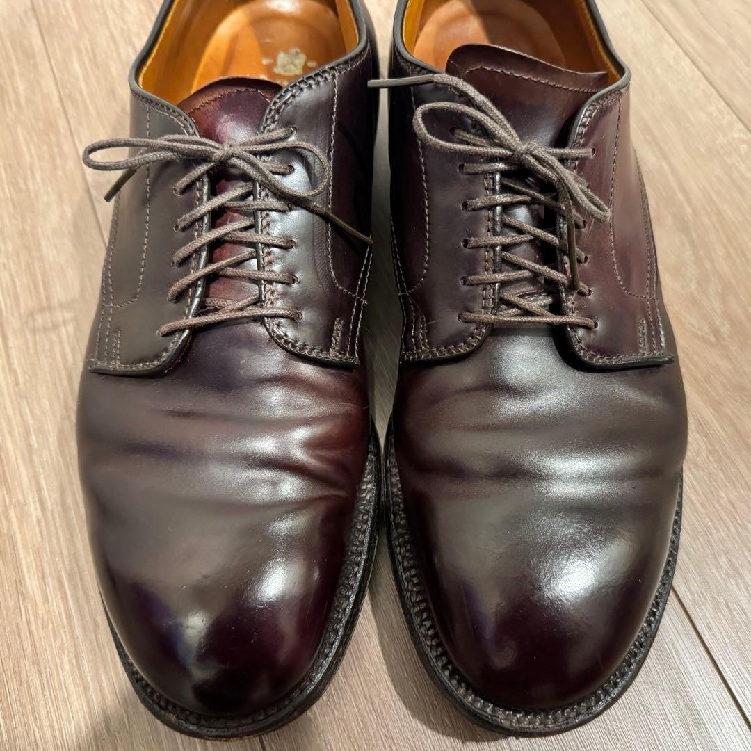 Alden 53501 8D シェルコードバン バーガンディ モディファイド