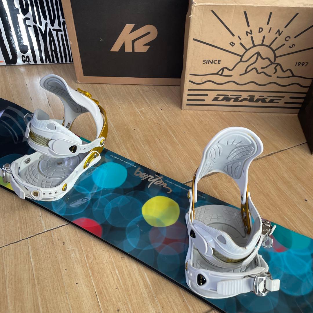 BURTON×AROT　バートン　バインディング付　スノーボードセット