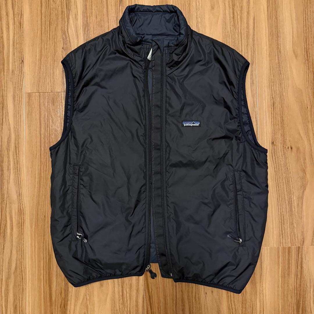 パタゴニア パフボールベスト　ブラック　00s Mサイズ