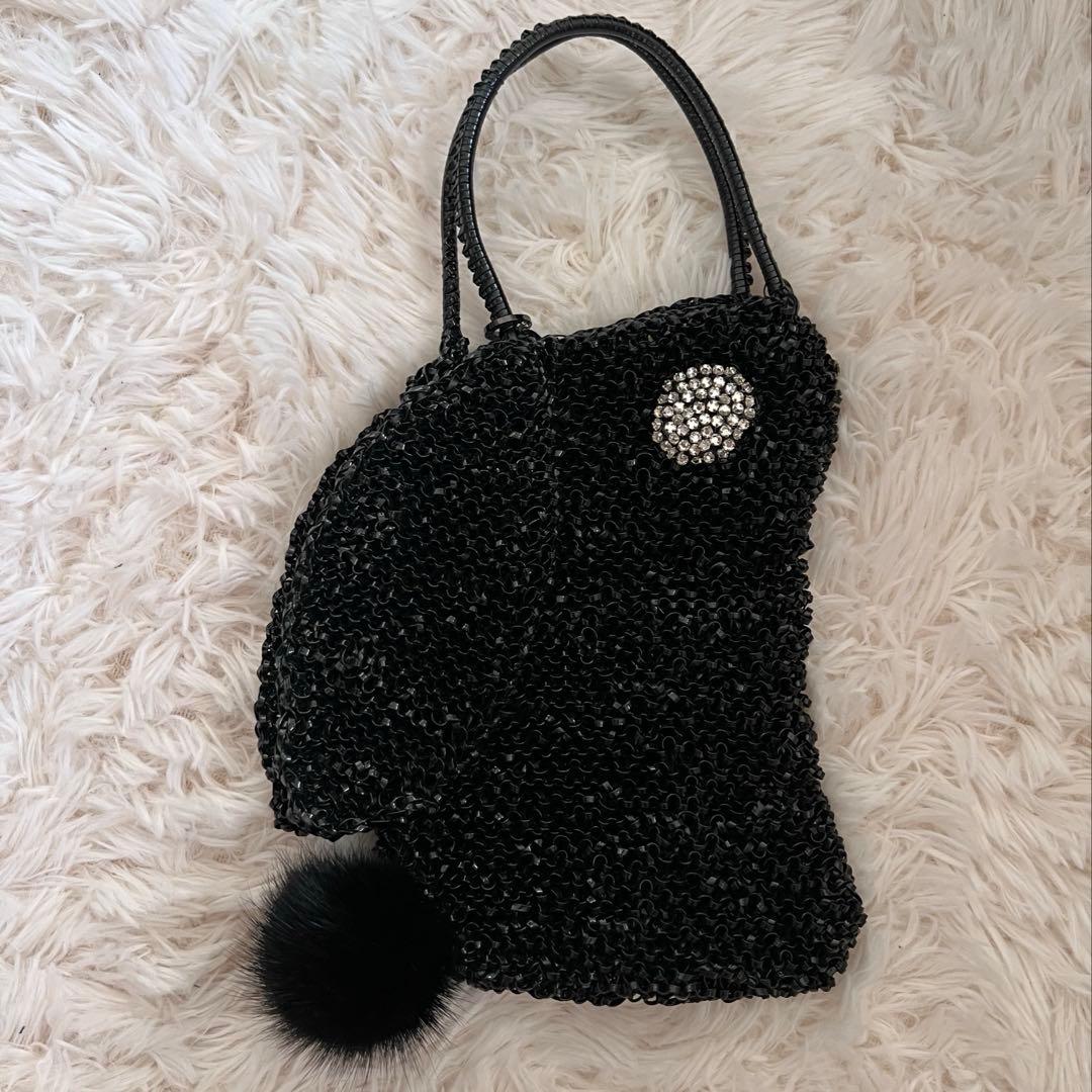 専用出品◇美品◆アンテプリマ アニマーレ ラビット / BK