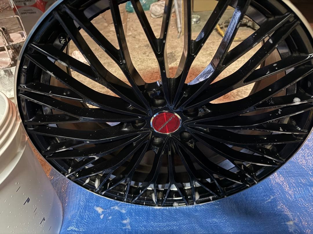 レアマイスターティニャネロBK/PO 20インチ8.5J 5H114 +45