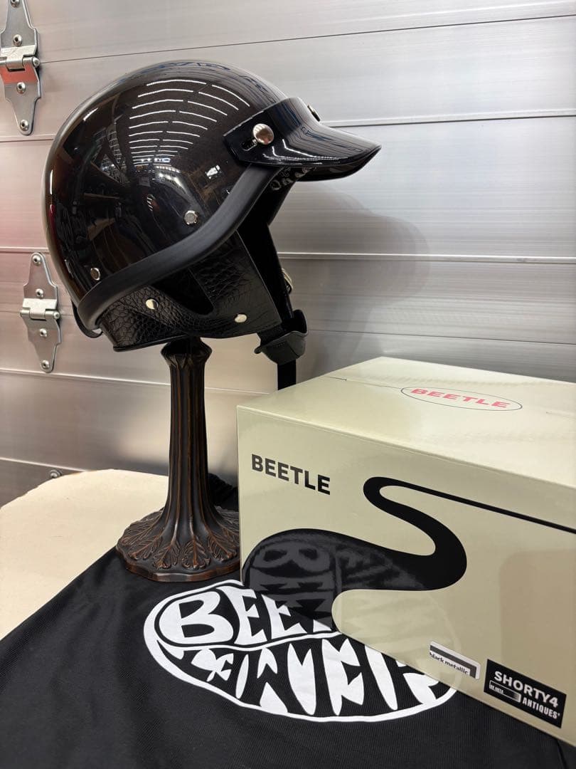 オーシャンビートル 本皮クロコ型押し ショーティー4別注 OCEANBEETLE