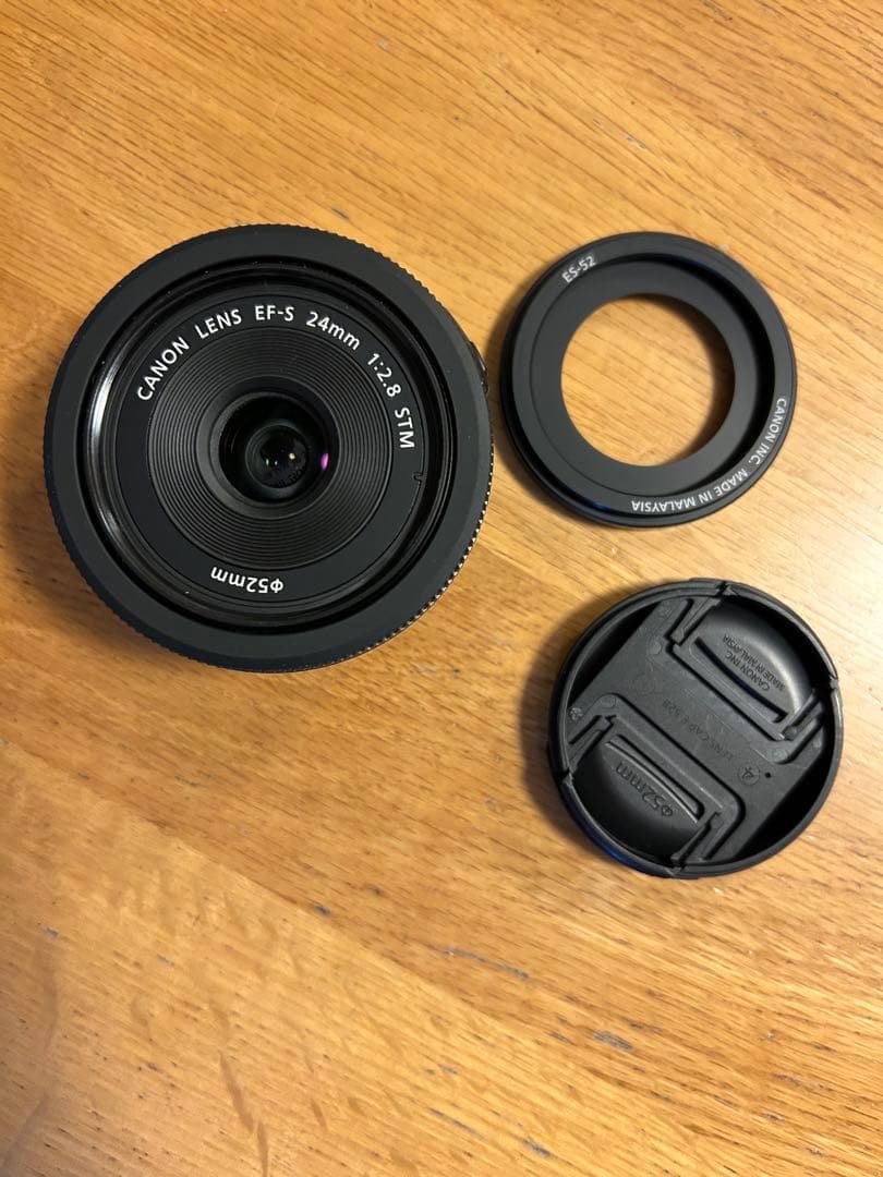 キャノン　単焦点レンズ　EFS24mm F2.8 STM APS-C対応