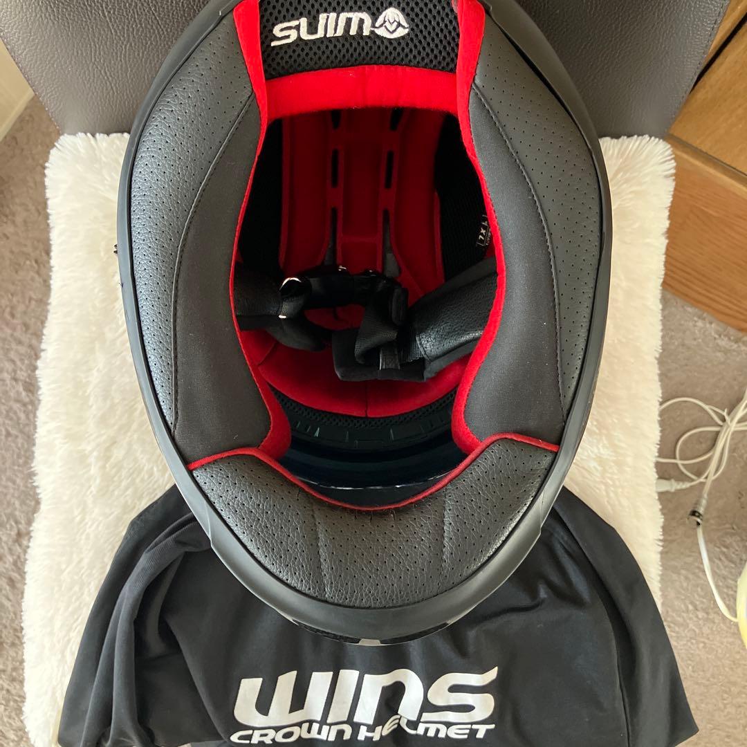 WINS CROWN HELMET ブラックカーボン