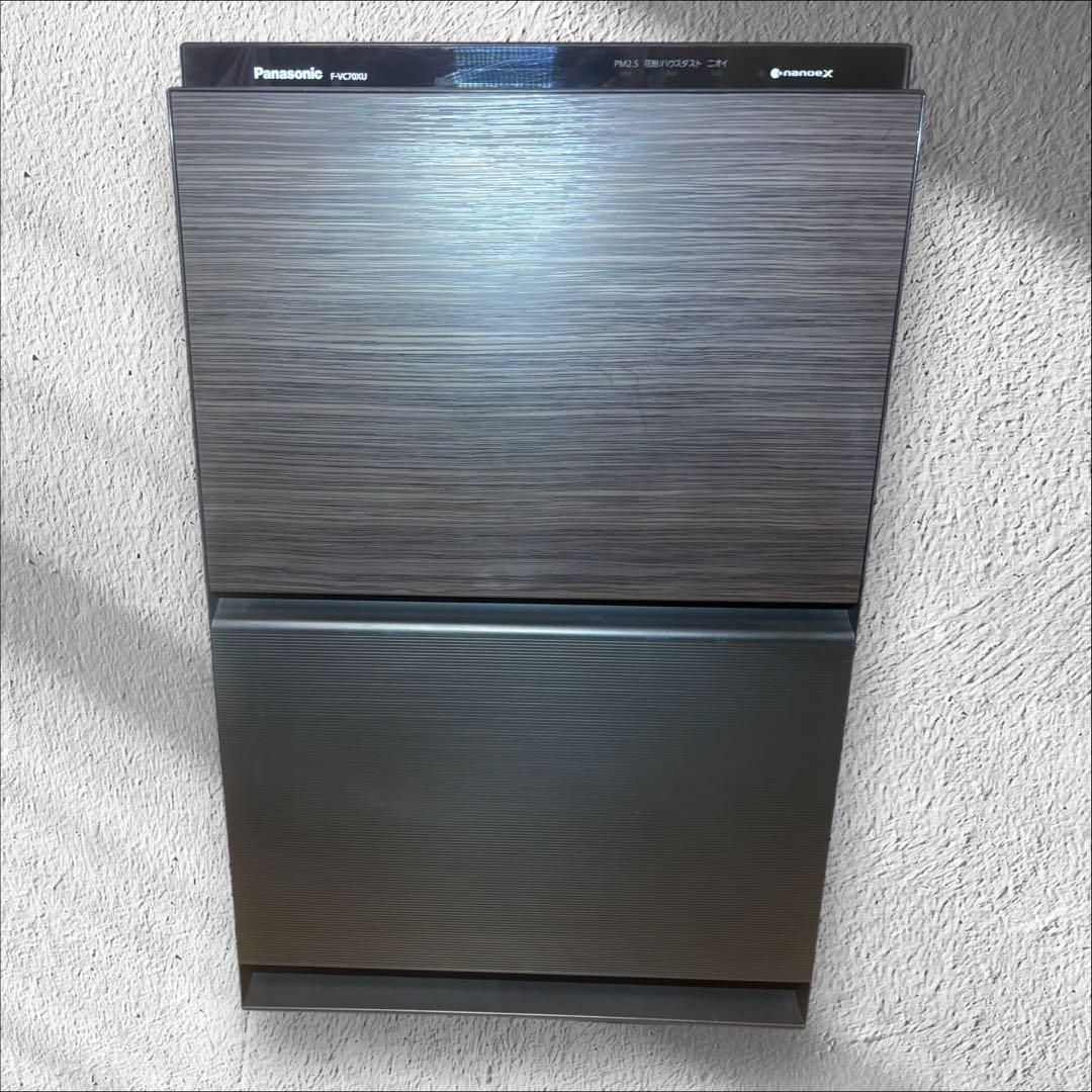 ネコ吉Panasonic F-VC70XU 空気清浄機 21年製 美品