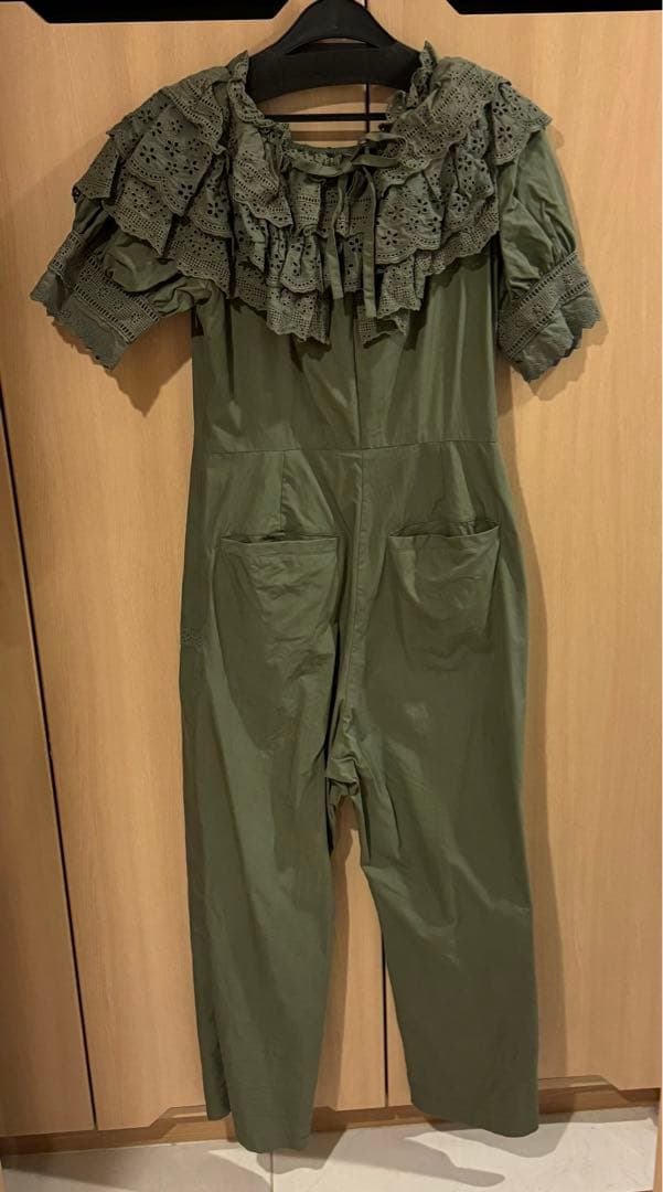 seven ten by miho kawahitoコットンレースオールインワン