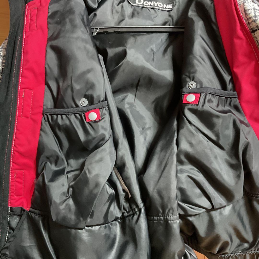 オンヨネスキーウェア 上下　チェック柄　ユニセックスSS