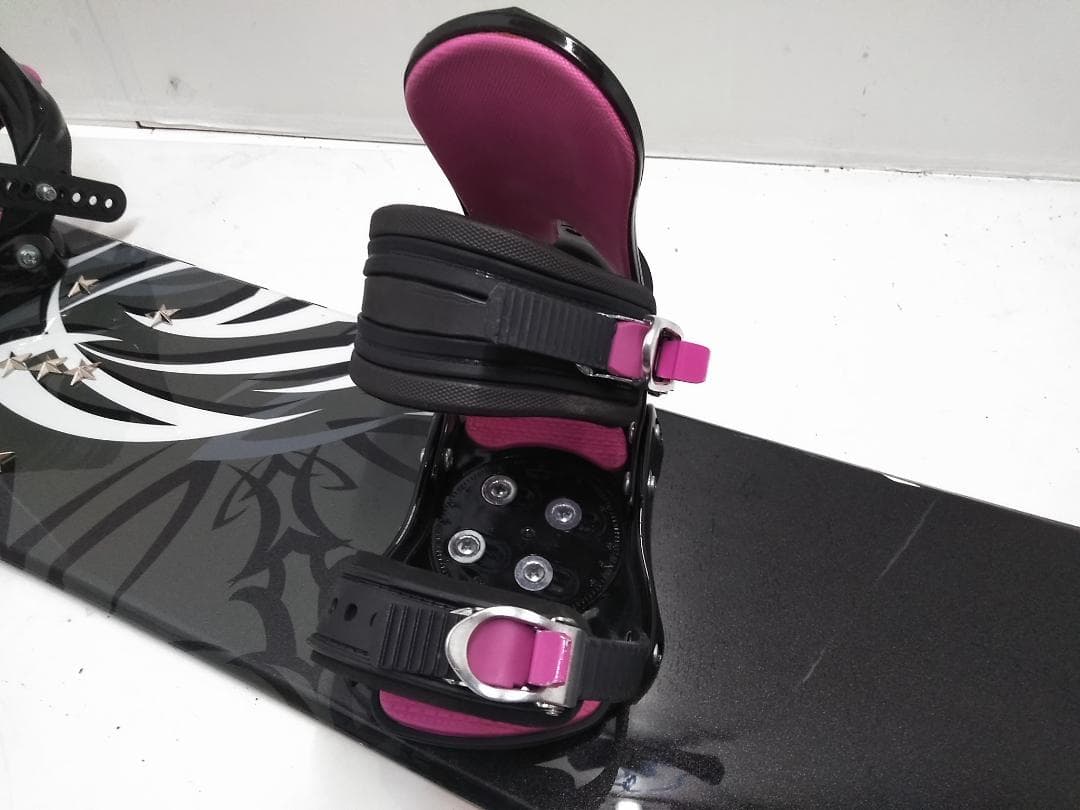 ZUMA WAVE2 154cm スノーボード 2点セット ケース付 ビンM △