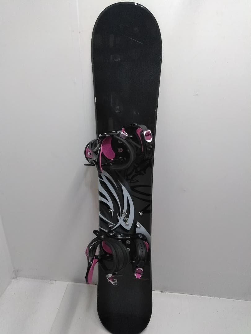 ZUMA WAVE2 154cm スノーボード 2点セット ケース付 ビンM △