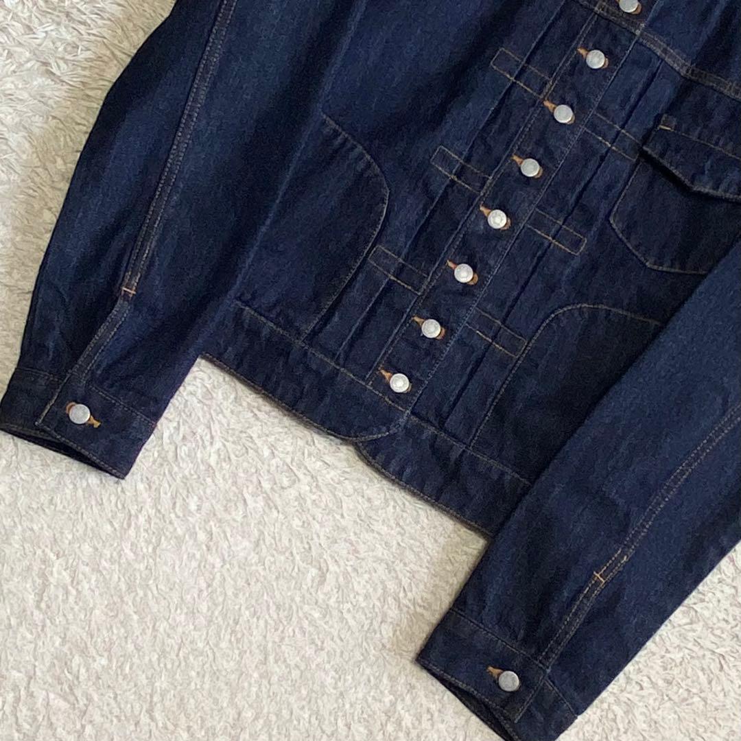 極美品✨️si-si-si comfort スタンドカラー デニムジャケット M