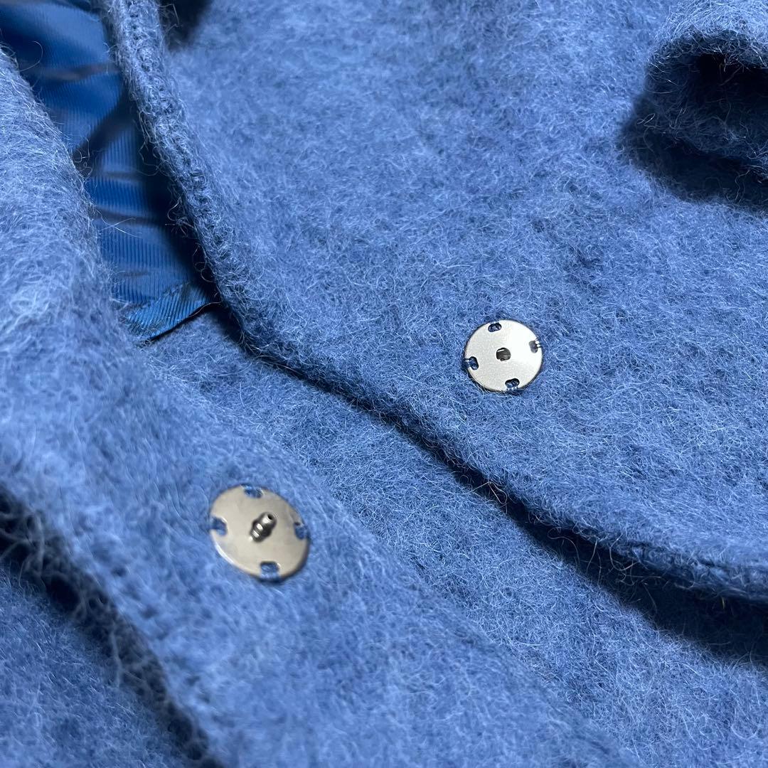 Jasmine　　デプレ　アルパカ、ウール　シャギー　ロングチェスター