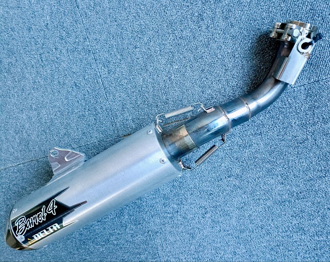 DELTA デルタバレル4 マフラー サイレンサー MD44 CRF250L