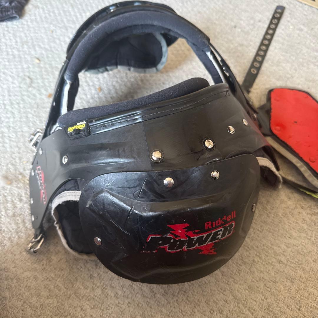 アメリカンフットボール ショルダーパッド SPK バックプレート付き