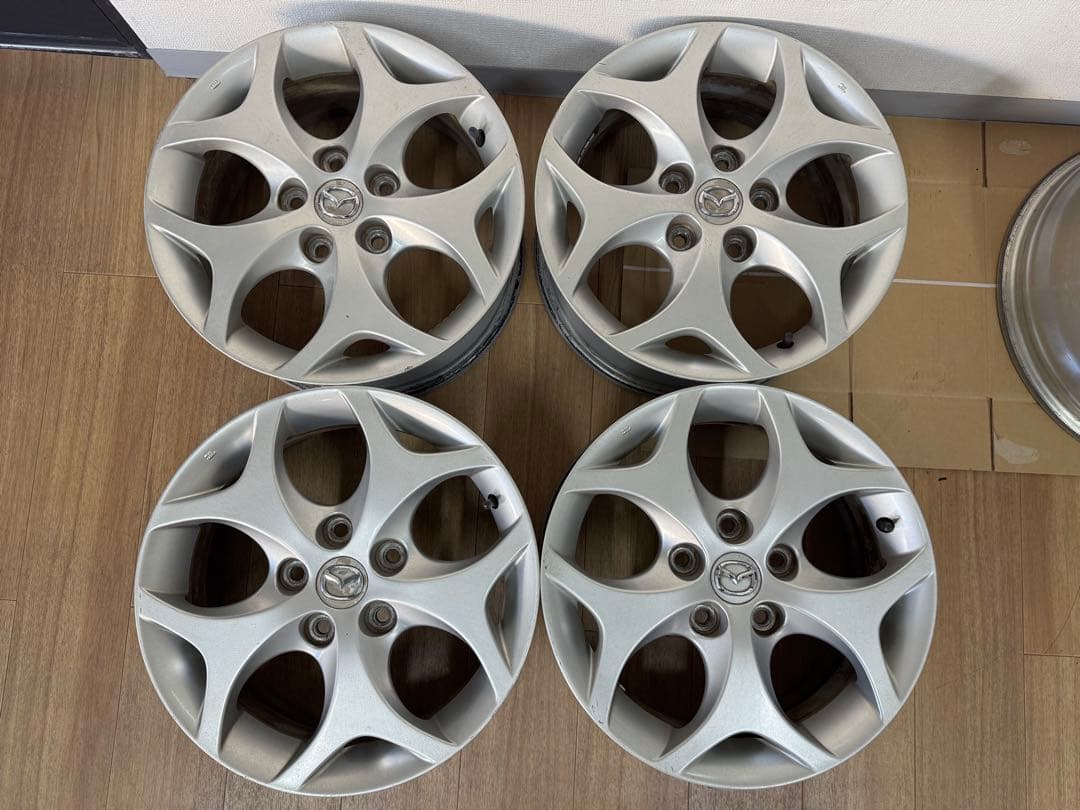 ジョージ　マツダ 純正16インチアルミホイール 16×6 1/2J