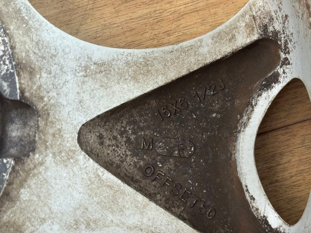 ジョージ　マツダ 純正16インチアルミホイール 16×6 1/2J