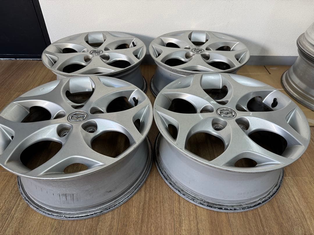 ジョージ　マツダ 純正16インチアルミホイール 16×6 1/2J