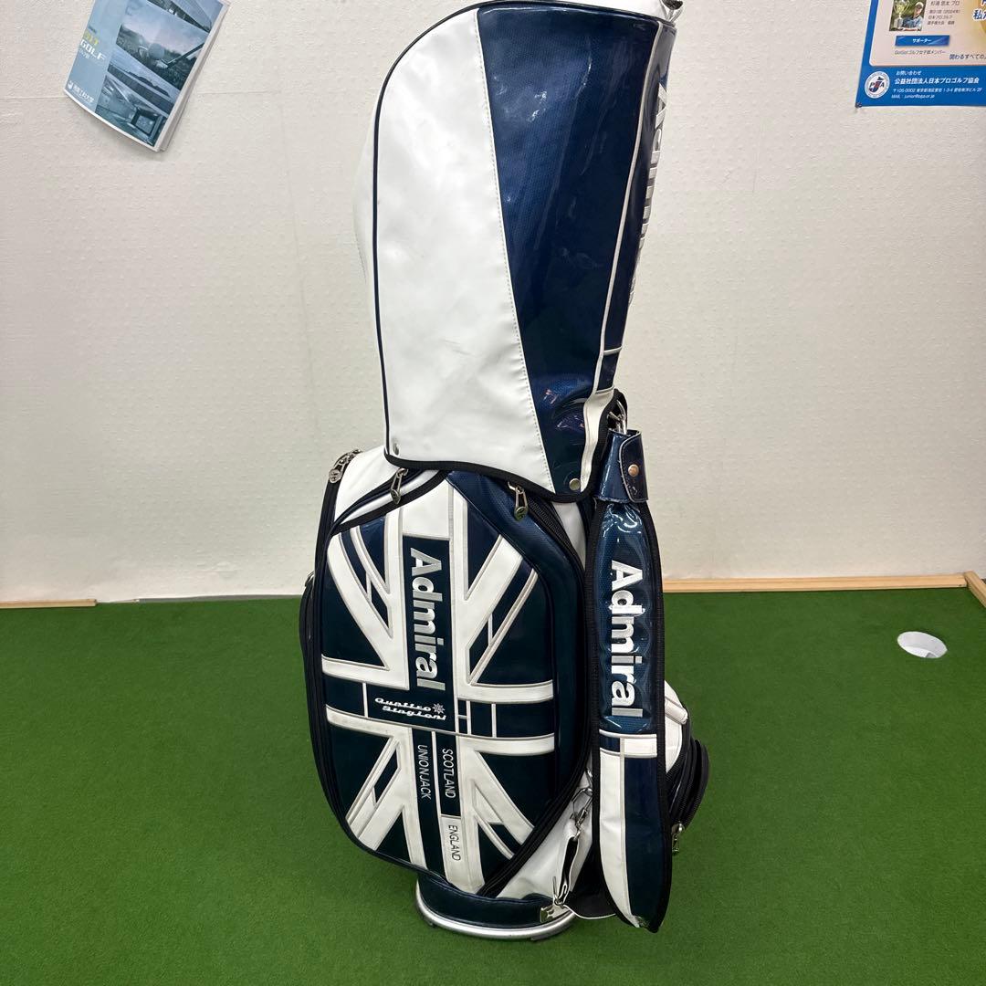 Admiral アドミラルゴルフ キャディバッグ ユニオンジャック