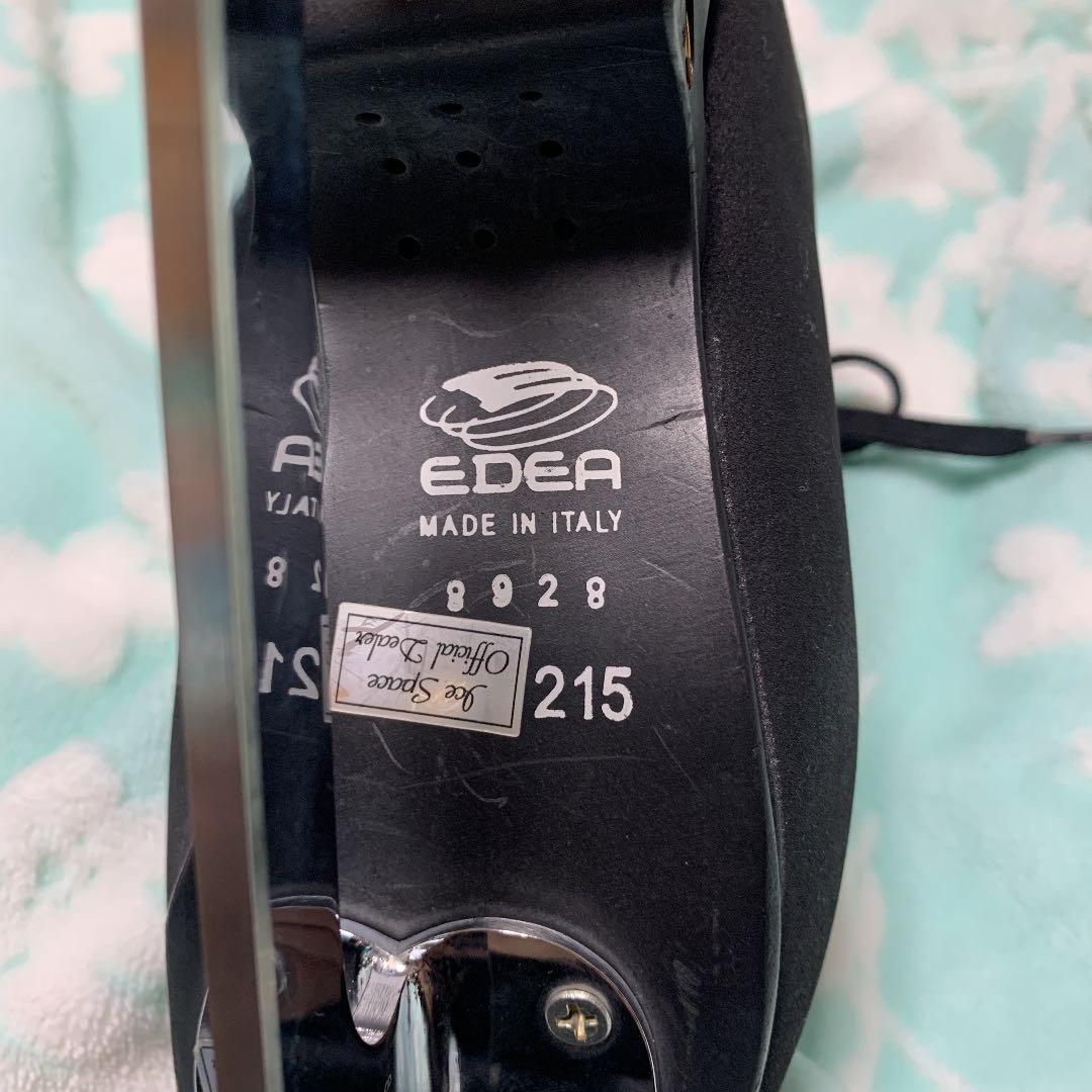EDEA フィギュアスケート靴　黒　215