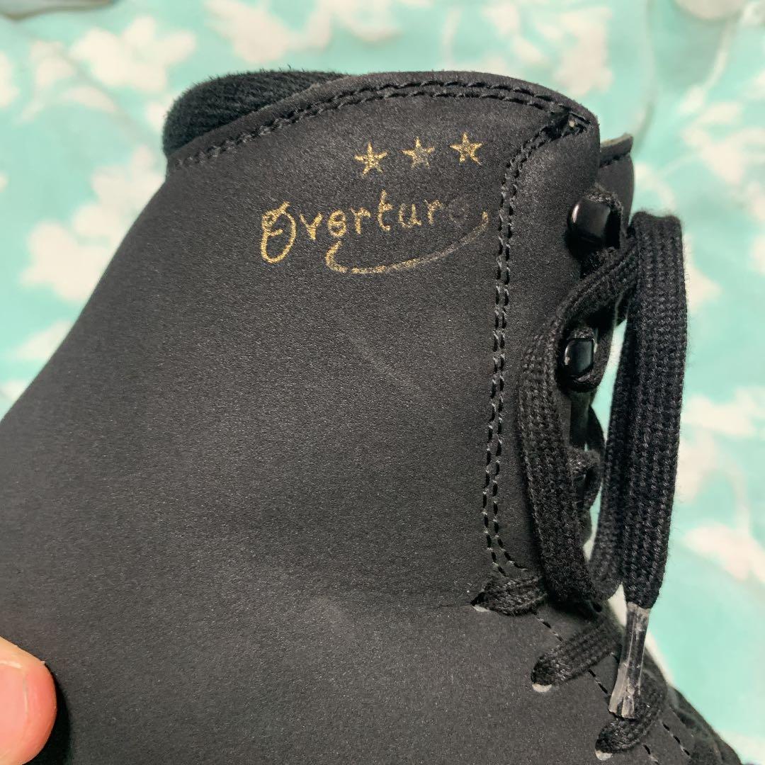 EDEA フィギュアスケート靴　黒　215