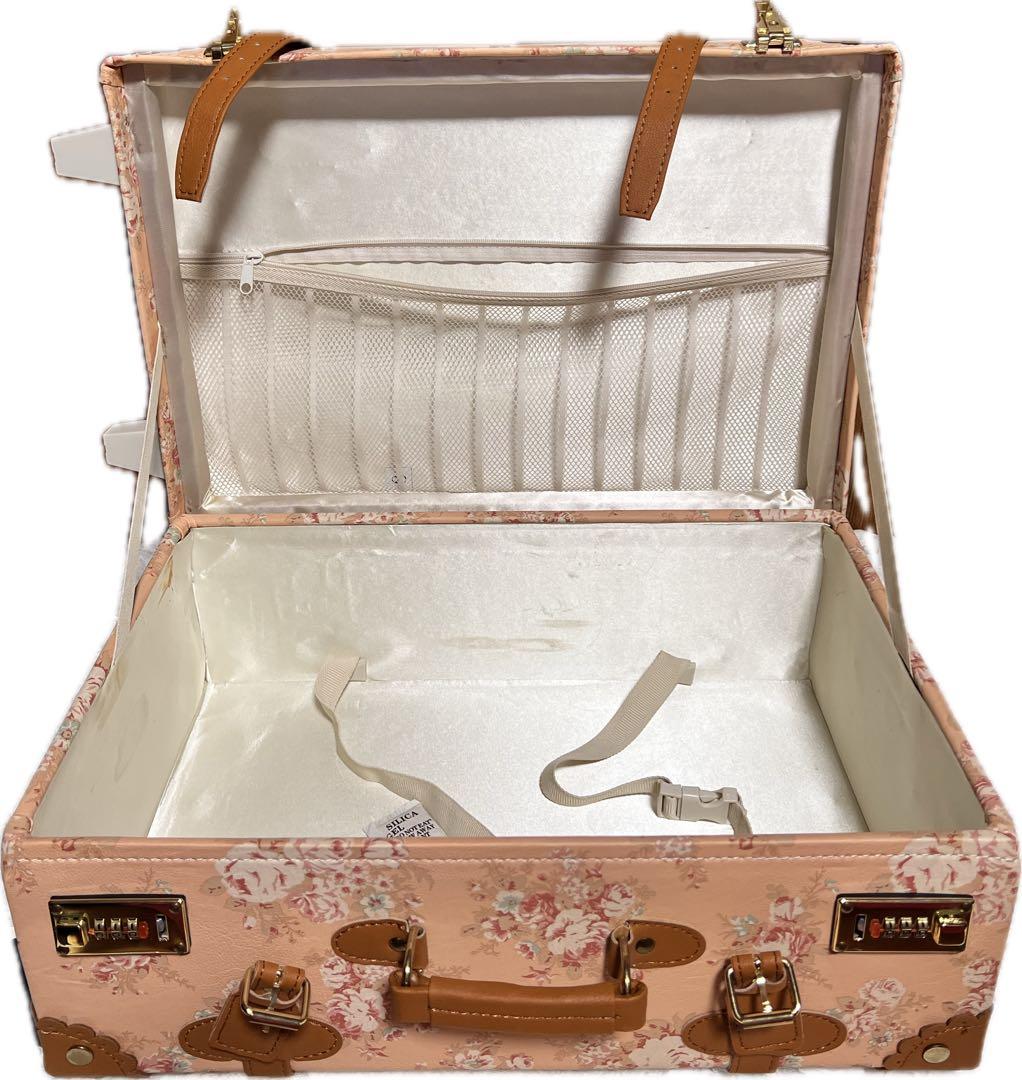 L210 LIZ LISA キャリーケース ローズフラワー 花柄 ピンク