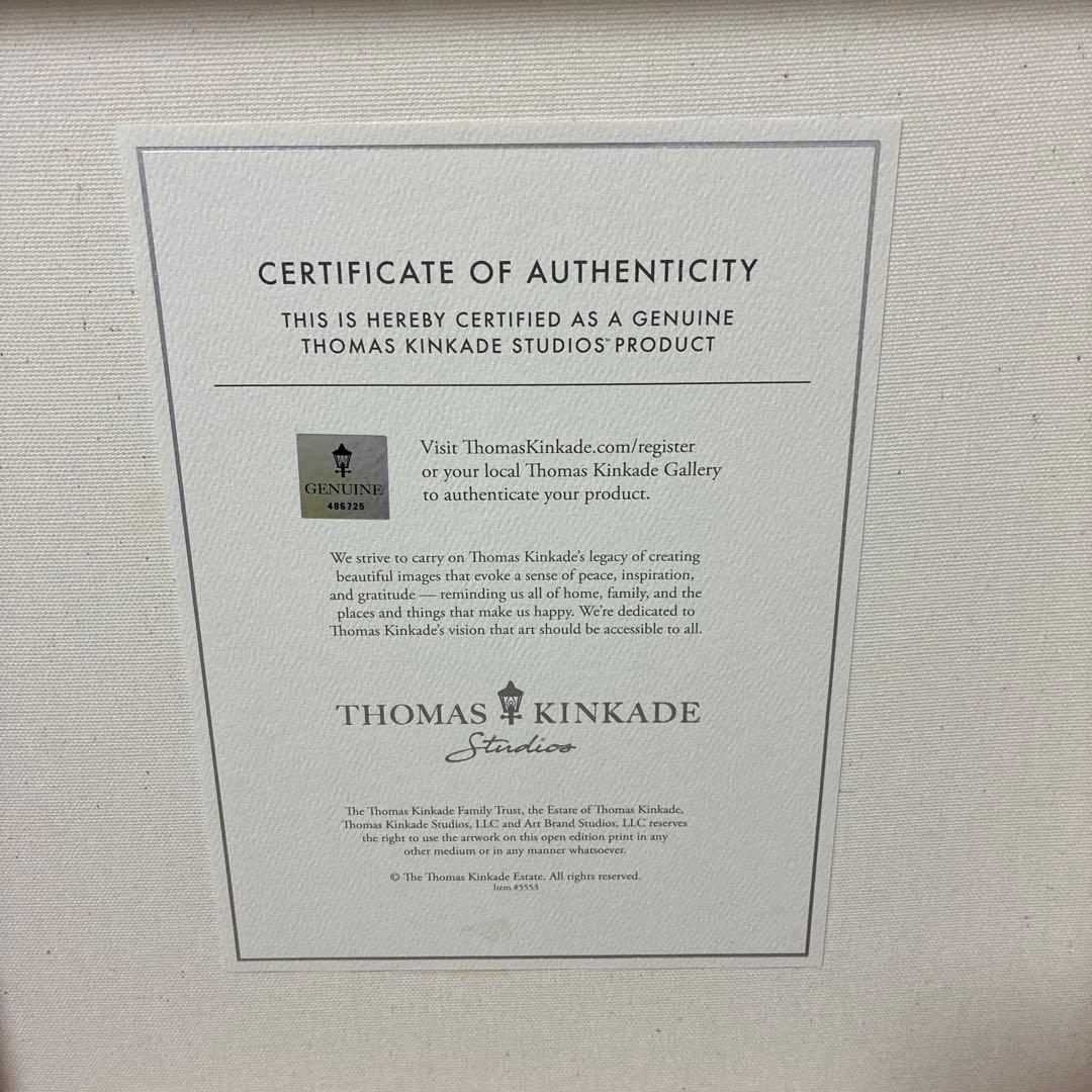 トーマス・キンケード ミッキー ミニー Disney 絵画