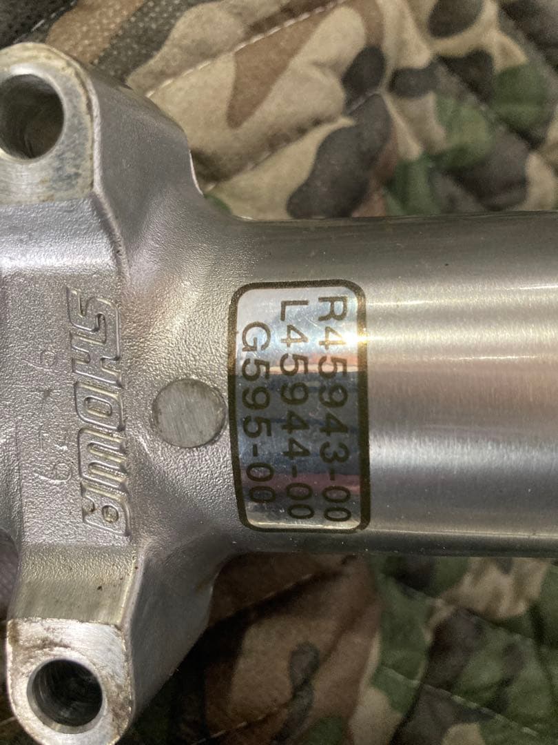 ハーレー39Φ純正フロントフォークアウター　綺麗