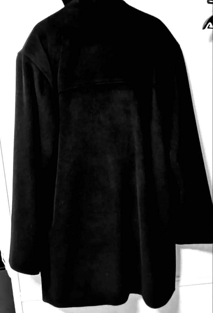 agnès b. ブラック コート ※とにかく温かい印象