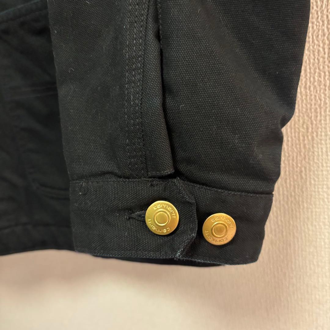 Carhartt 2022春カーハート ダックチョアジャケット M 黒 ブラック