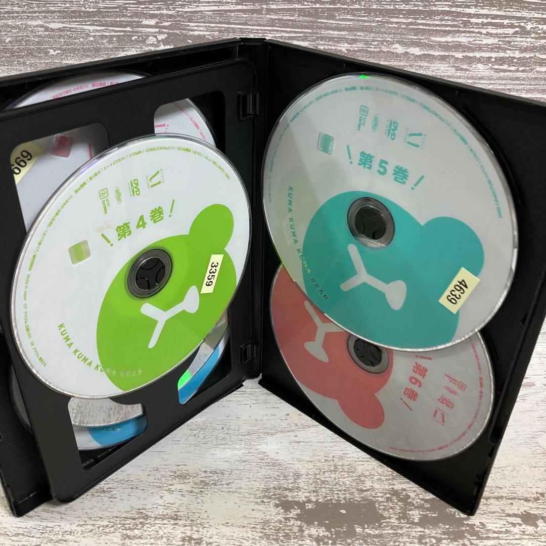 ♦︎新品ケース付き♦︎ くまクマ熊ベアー 1期+2期 レンタルDVD 全話完結セット