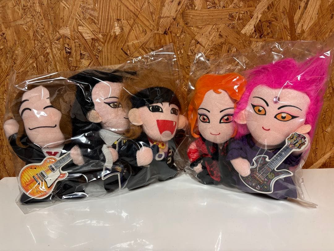 XJAPAN ぬいぐるみ 5体フルコンプセット　新品未使用