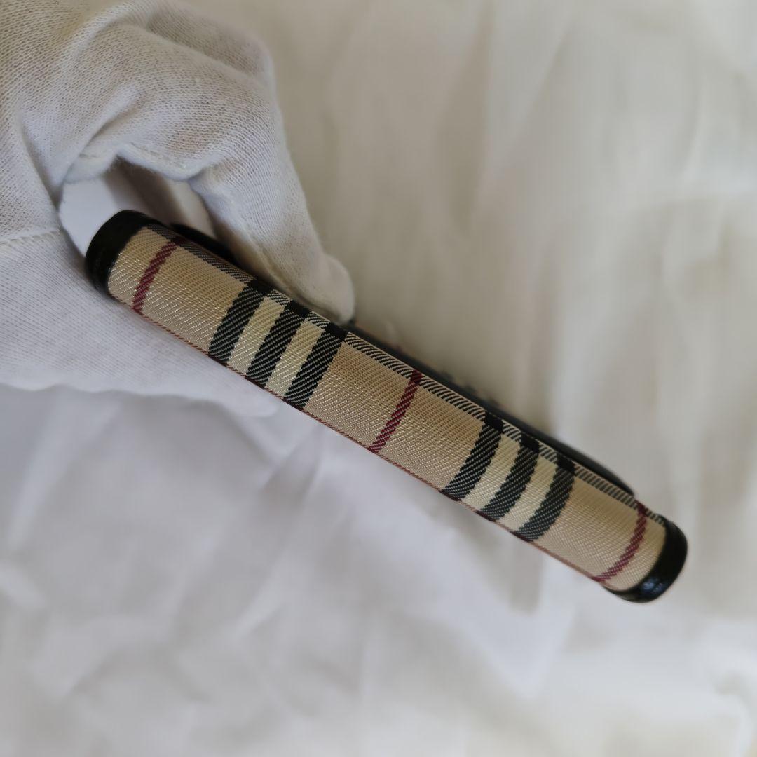 未使用品級　BURBERRY LONDON 折り財布　ノバチェック