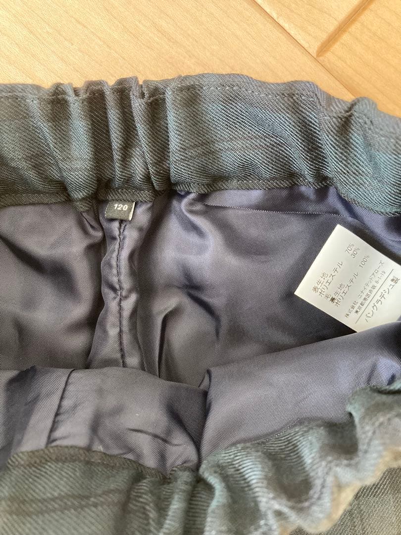 【美品】green label relaxing フォーマルスーツ チェック柄