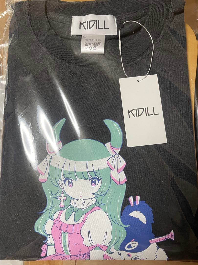 即完品【25SS】KIDILLキディル ロリータ ガール Tシャツ 田中かえ