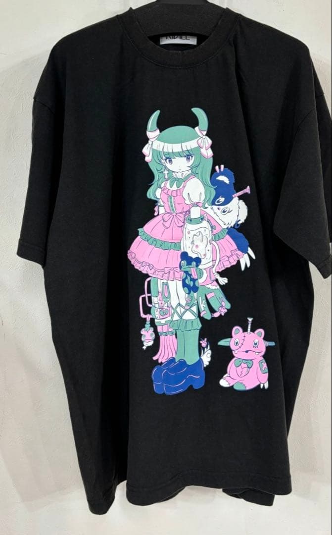即完品【25SS】KIDILLキディル ロリータ ガール Tシャツ 田中かえ