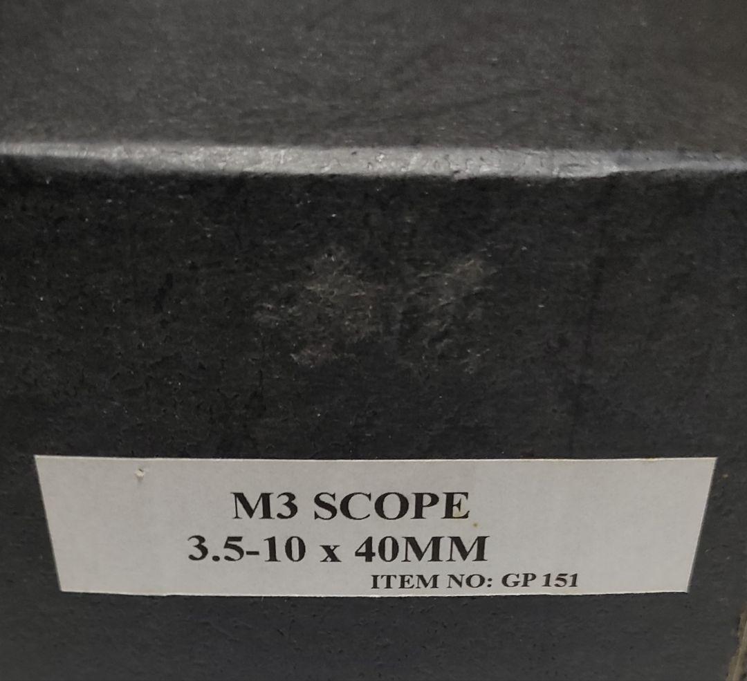 あり G&P M3 タイプ スナイパースコープ 3.5-10×40