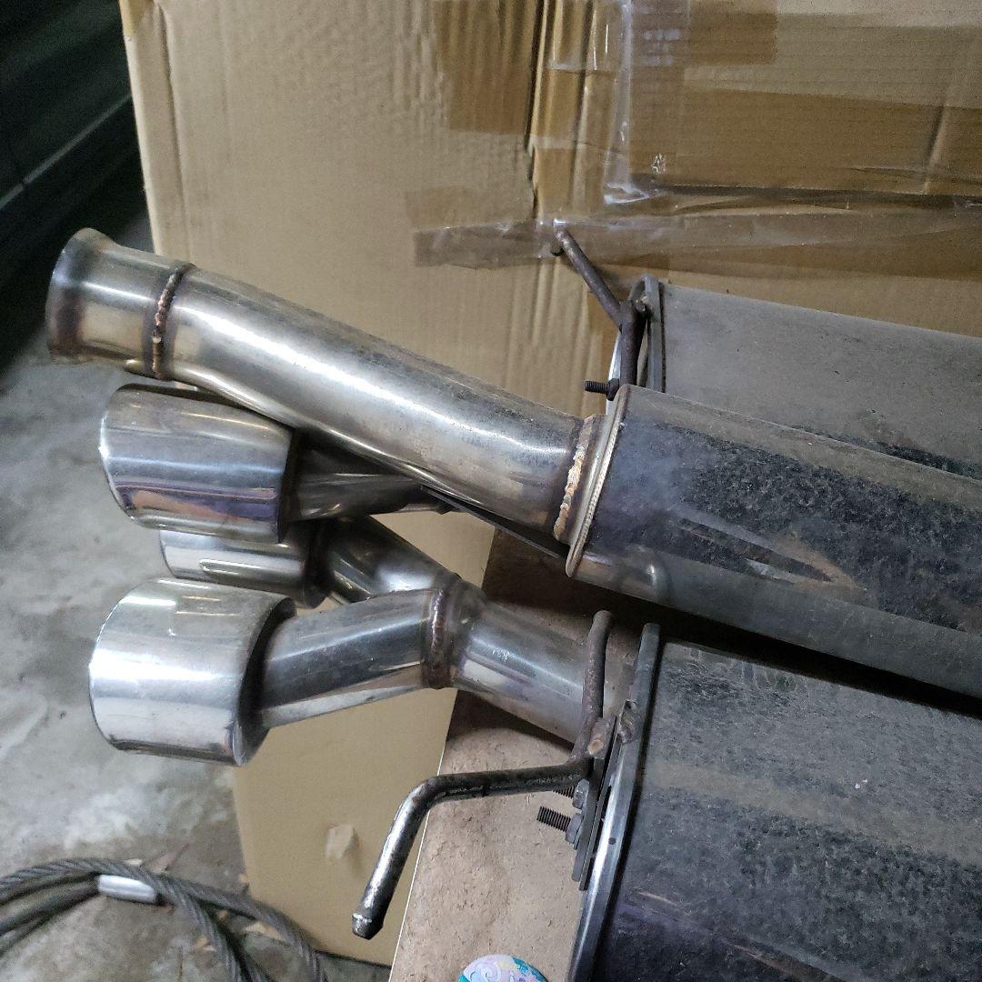 W204 メルセデスベンツ ４本出しマフラー オールステン C180 C200