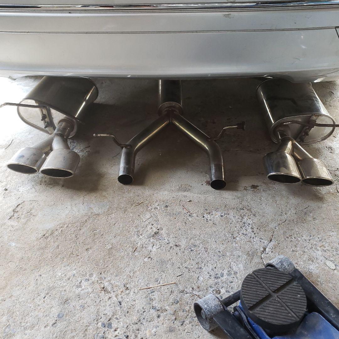 W204 メルセデスベンツ ４本出しマフラー オールステン C180 C200