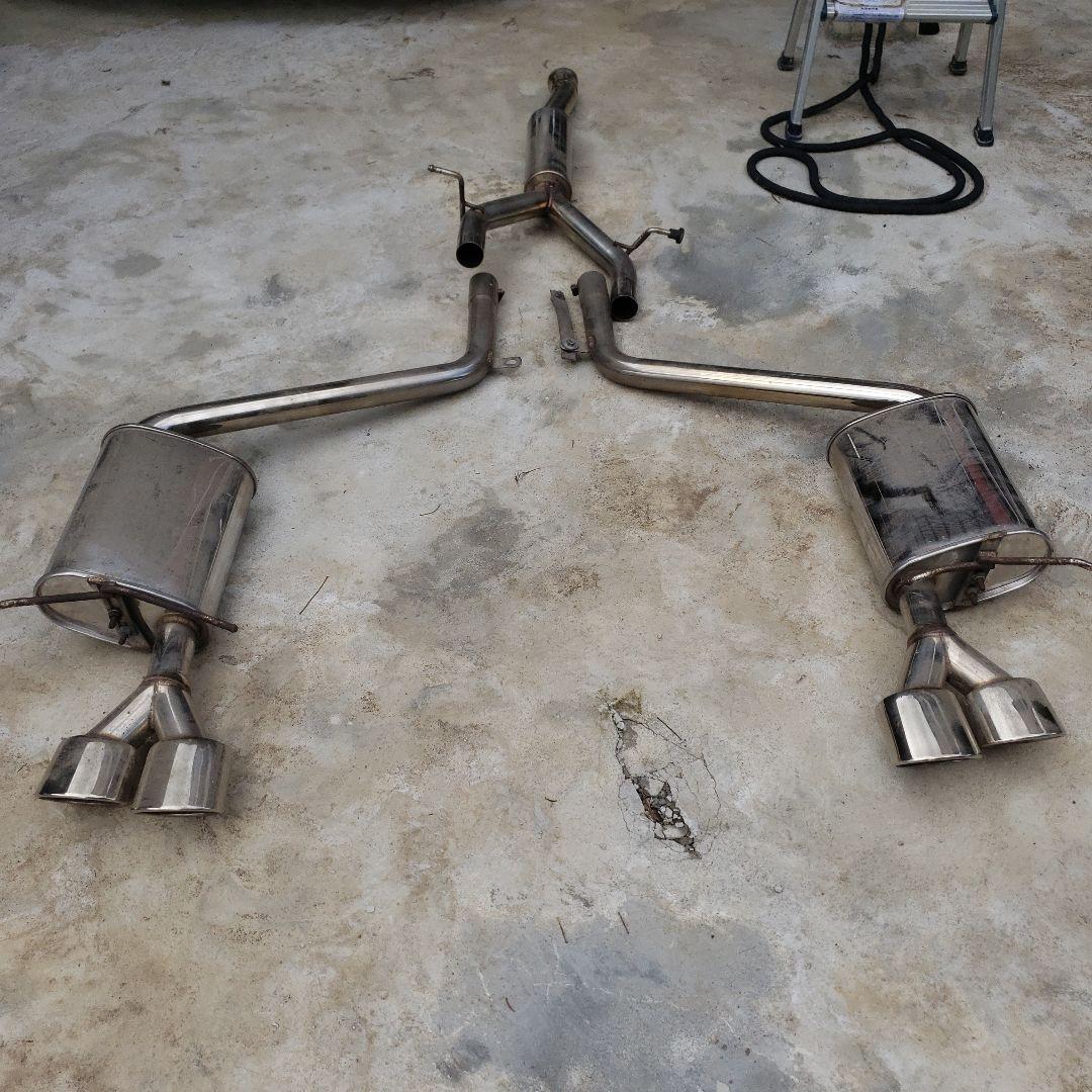 W204 メルセデスベンツ ４本出しマフラー オールステン C180 C200