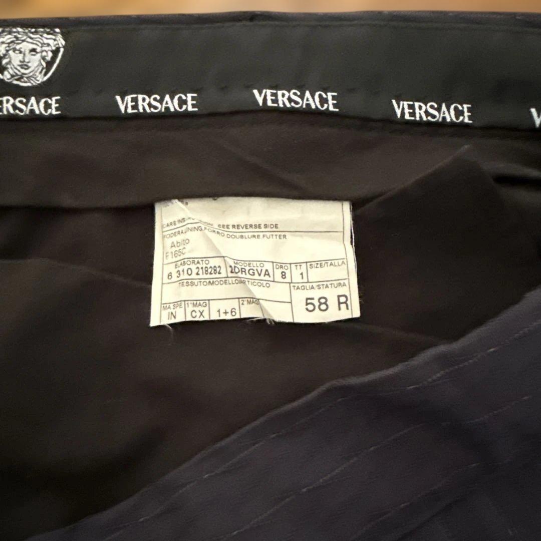 VERSACE ダークブルースーツセット