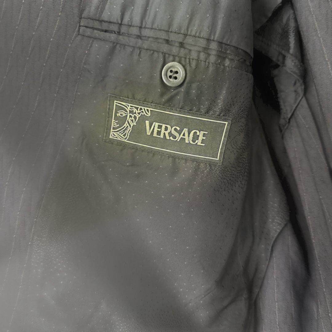 VERSACE ダークブルースーツセット