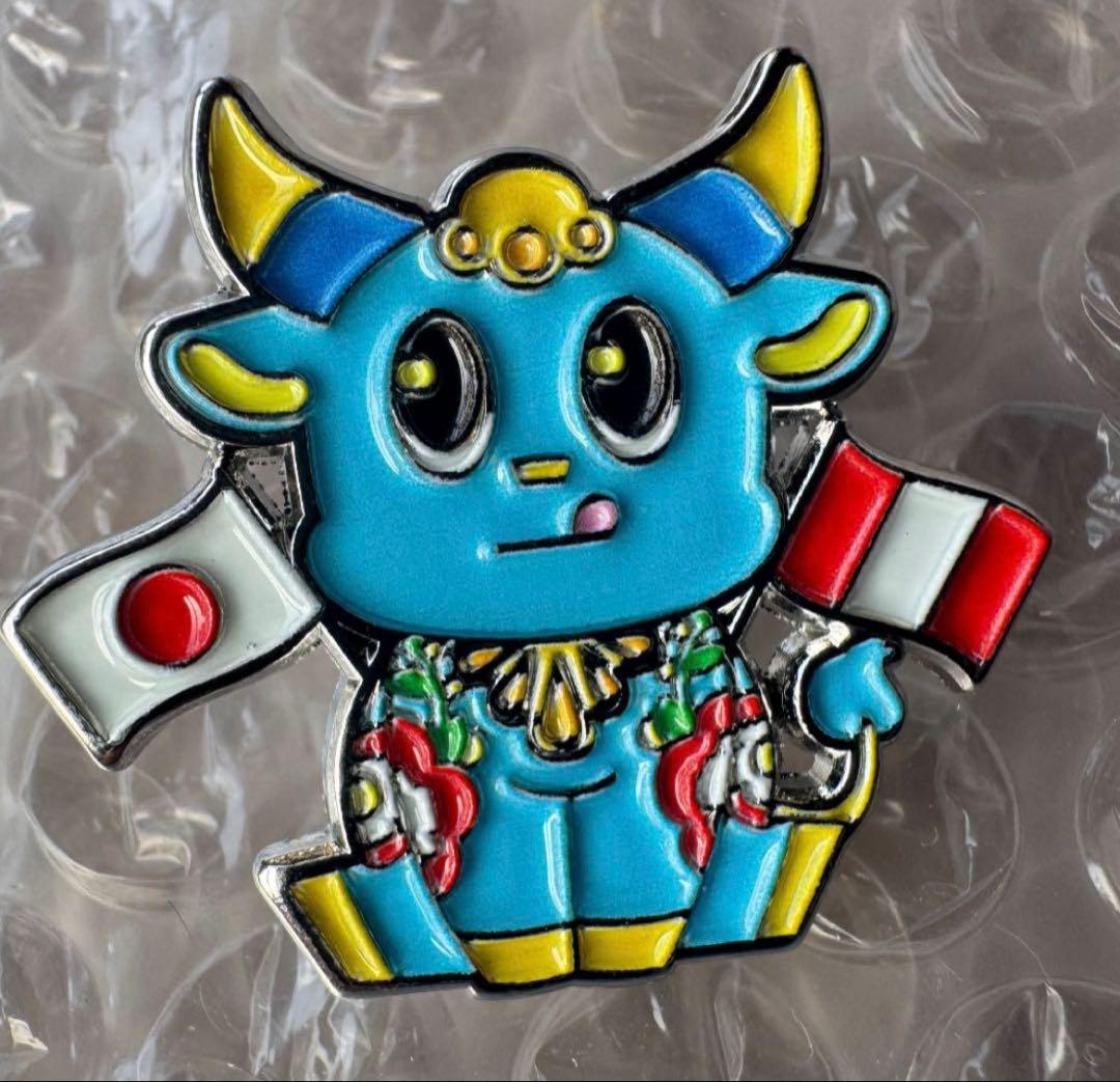 Expo2025 ペルー館公式マスコットプカラちゃん　 ナショナルデー　ピンズ