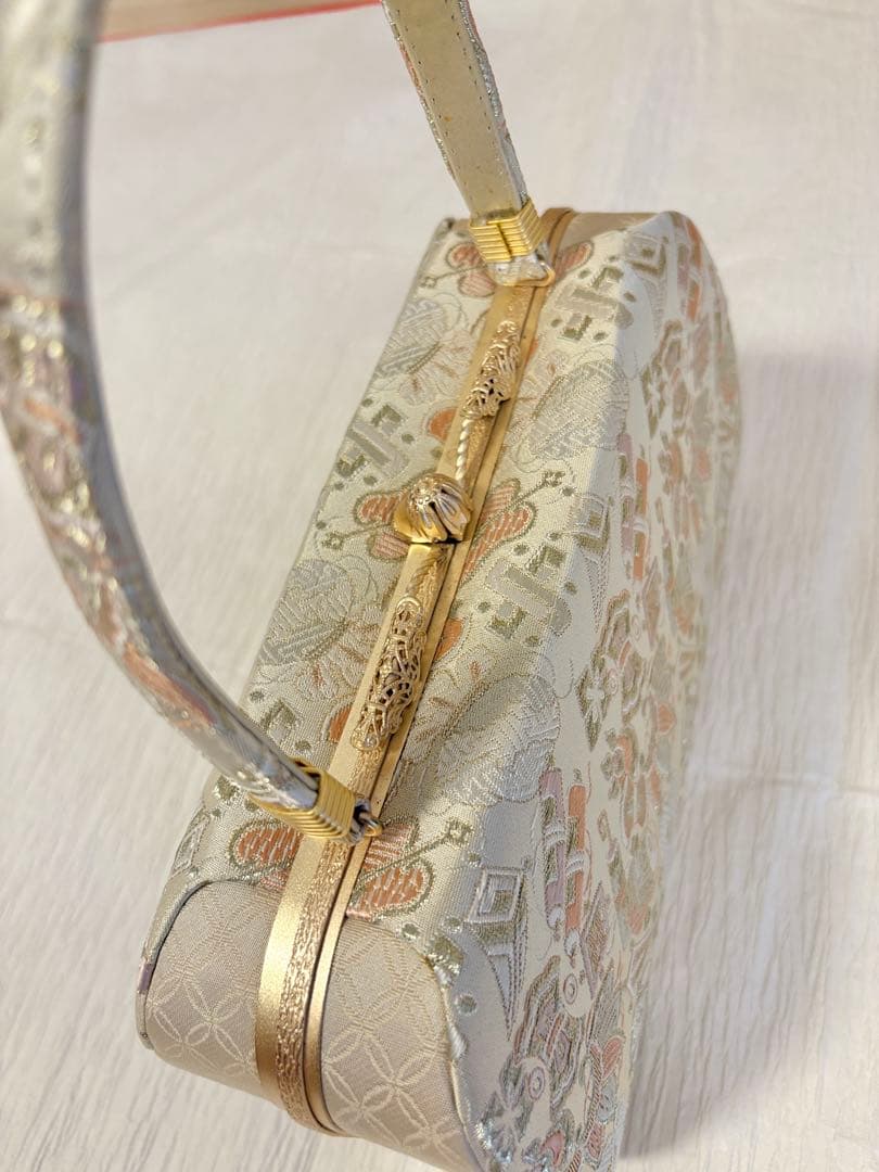 フォーマル和装バッグ 宝尽くし 金 振袖 留袖 訪問着 M2505032