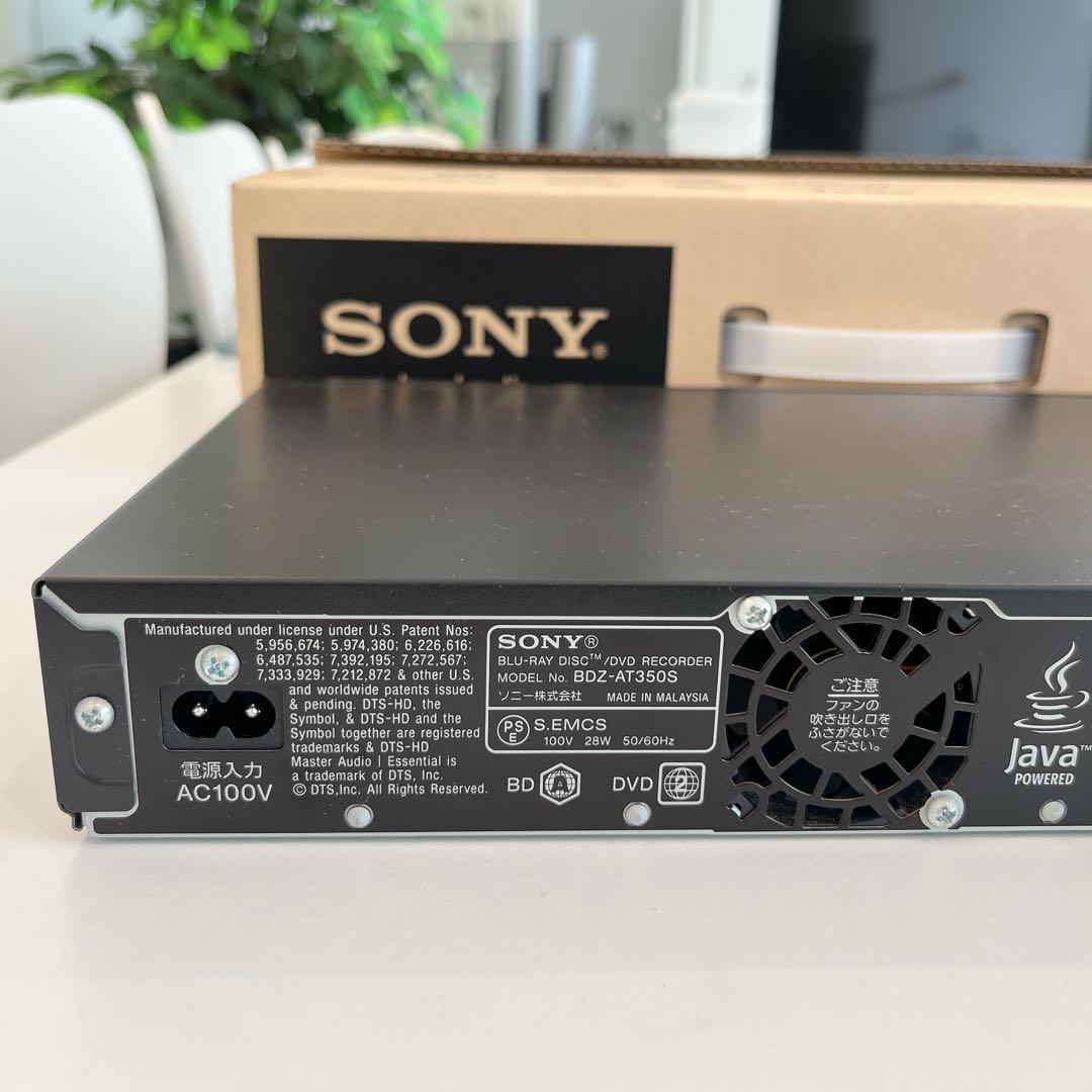 SONY BDZ-AT350S ブルーレイレコーダー